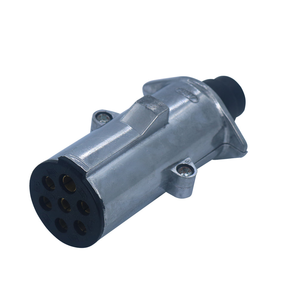 Compact split-type alloy connector for automotive air hose systems