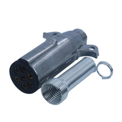 High-strength alloy push-to-connect pneumatic fitting for vehicle air systems