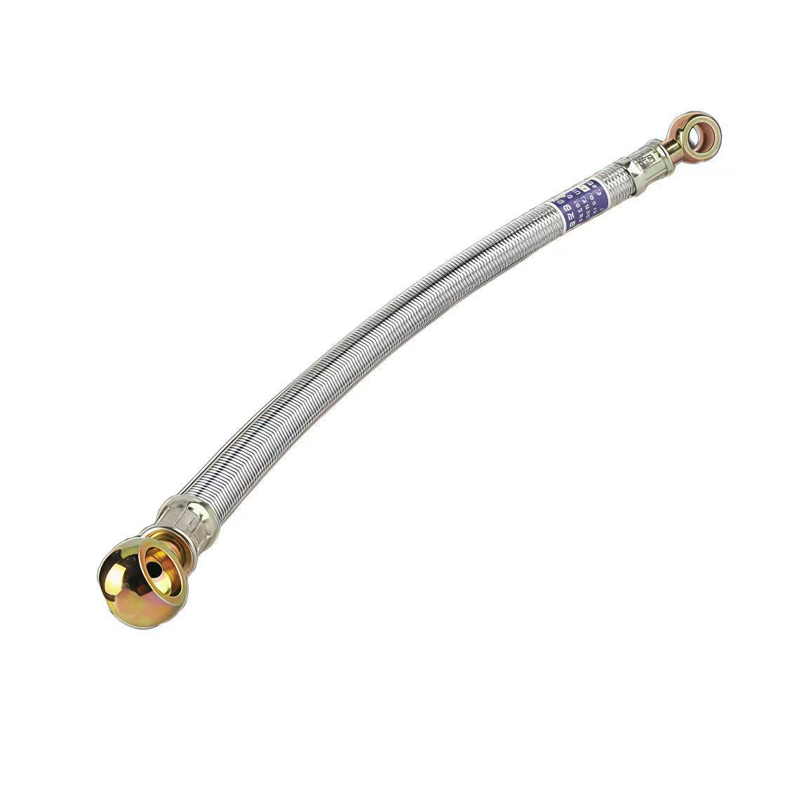 High-temperature braided steel oil hose for truck engine oil cooling systems