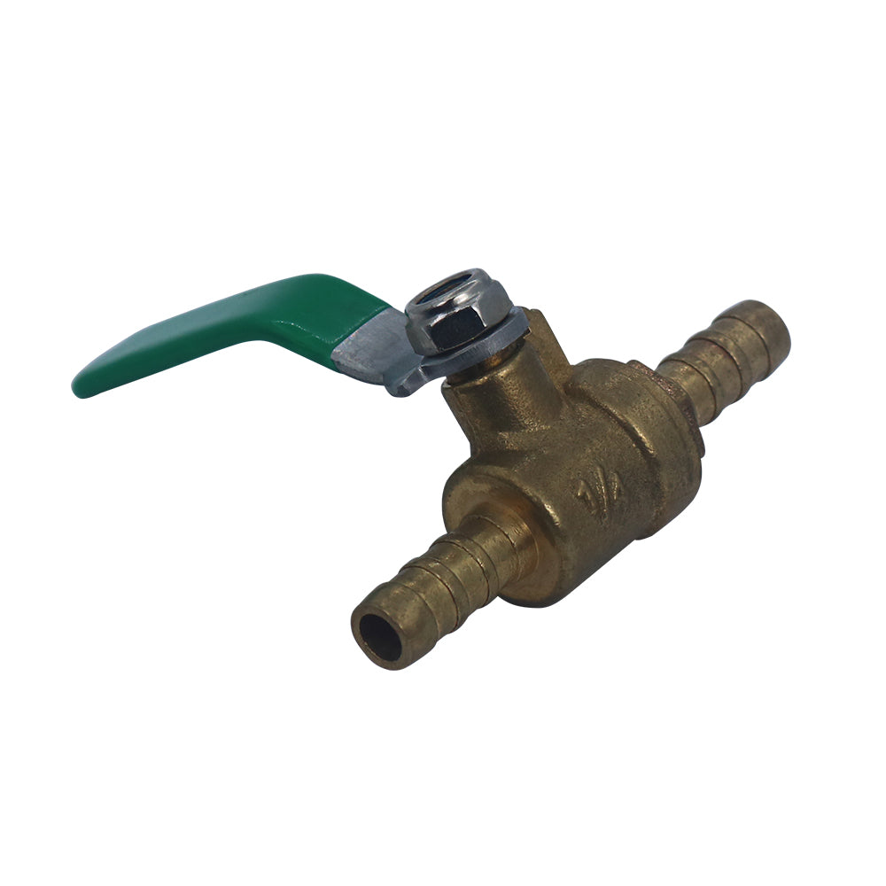 Brass automotive air line ball valve for trucks and trailers, leak-proof design