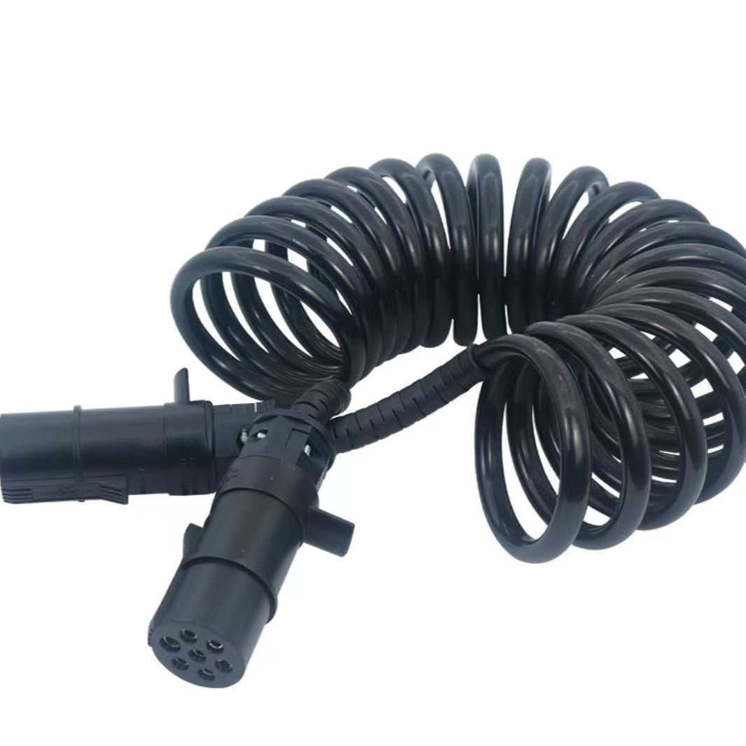Conjunto de tubos de cables para automoción, para transmisión de señales eléctricas, con conectores de plástico