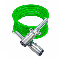 Durable PU jacket 7-way trailer wire harness with copper core for trucks and trailers