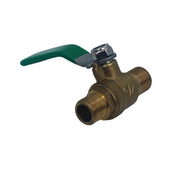 Heavy-duty brass ball valve for truck and trailer air brake systems