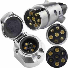 Conector de aleación de tipo dividido: aluminio/zinc duradero para sistemas neumáticos automotrices