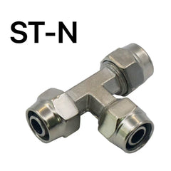 Iron hose connector for truck and trailer air brake systems