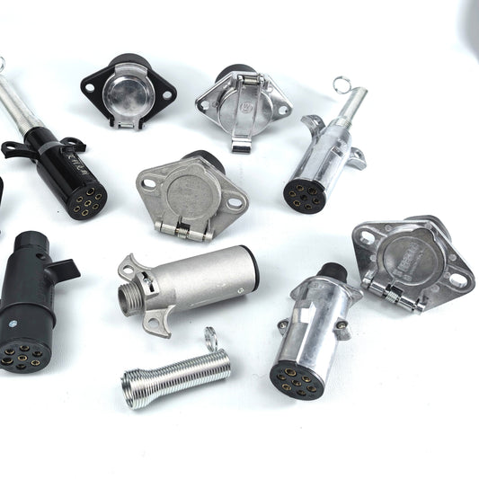 Conector rápido de aleación de base mate: conector de presión de una sola pieza duradero para sistemas neumáticos automotrices