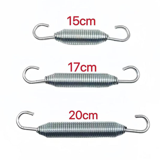 Heavy-duty brake adjuster spring for semi-truck and trailer brake systems