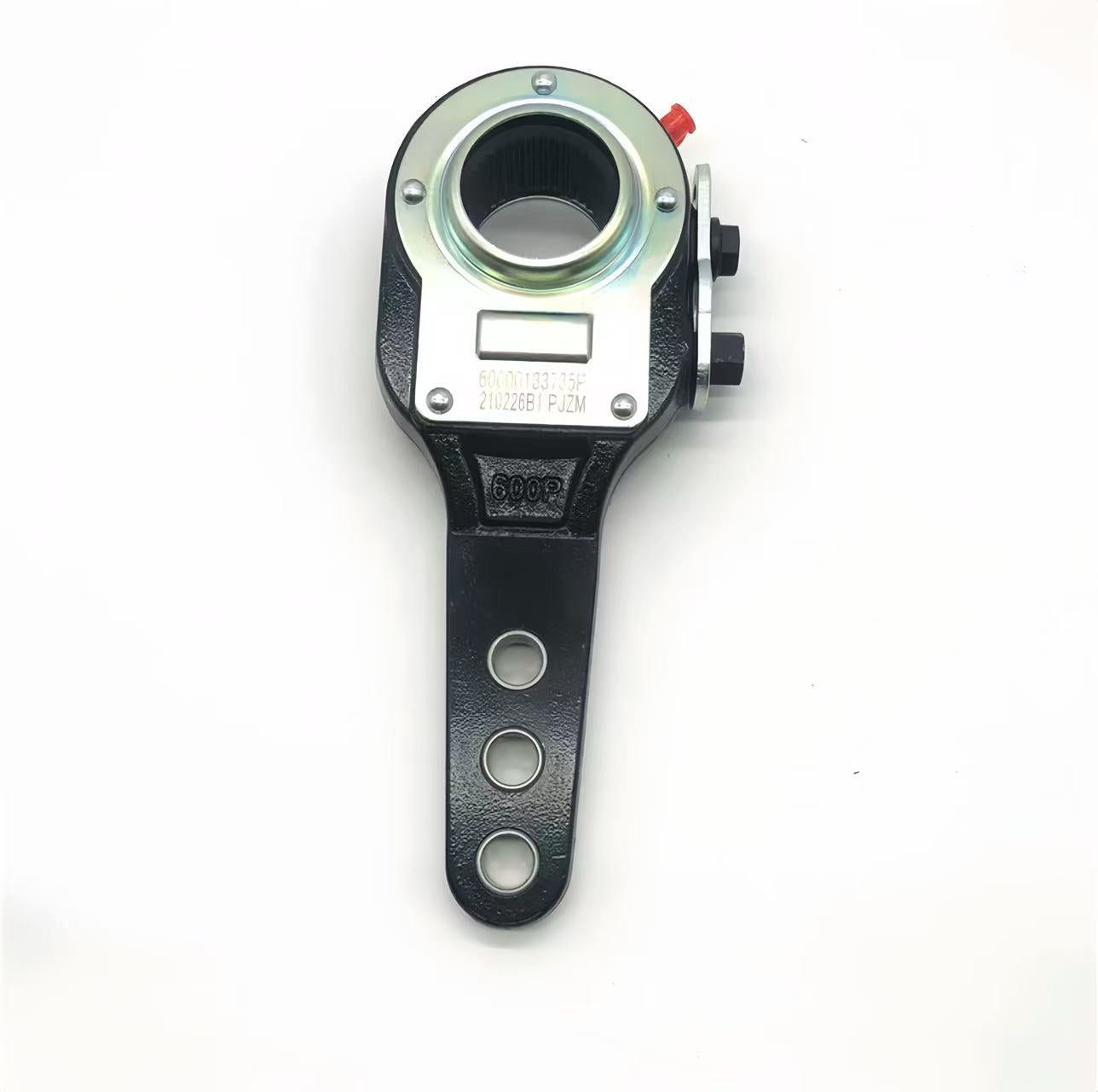 High-strength alloy locking plate for trailer brake adjuster system